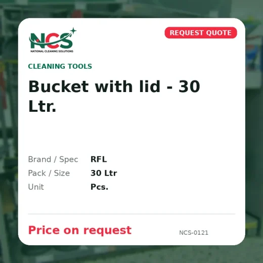 Bucket with lid - 30 Ltr.