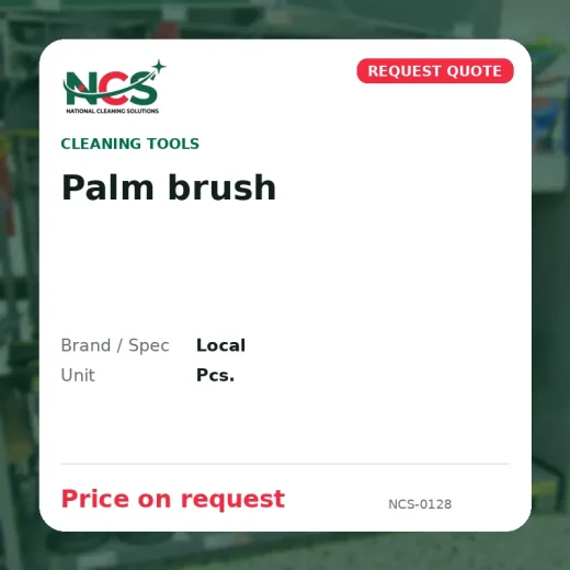 Palm brush
