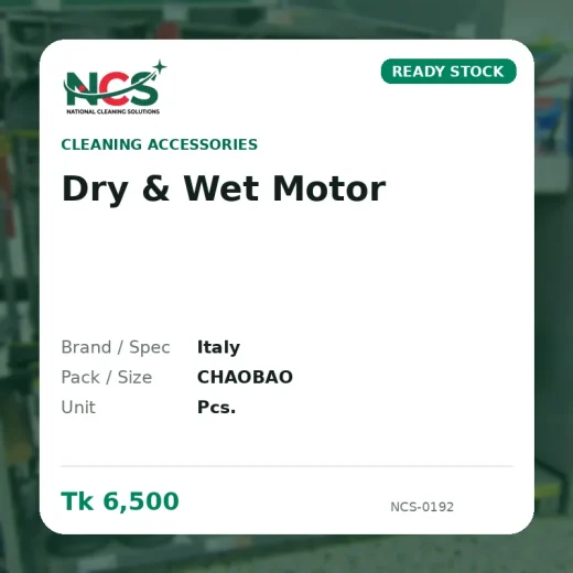 Dry & Wet Motor